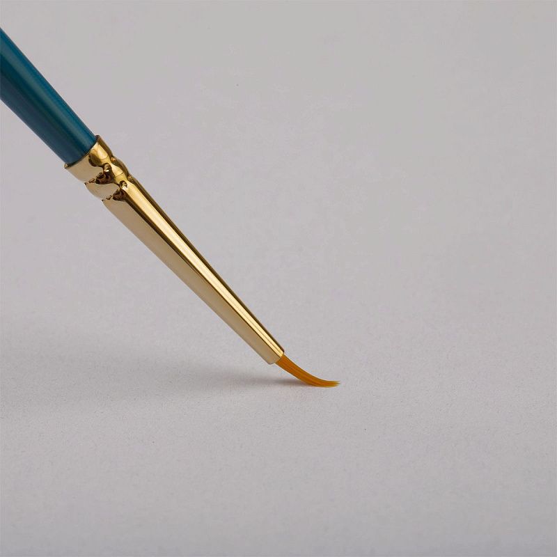 Кисть художественная синтетика Гамма "Галерея", круглая №0, короткая ручка