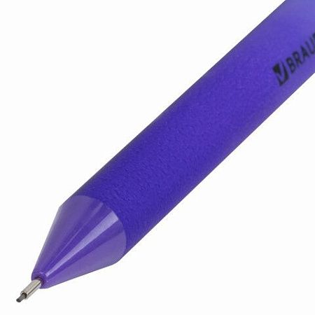 Карандаш механический 0,5 мм, BRAUBERG SOFT GRADE, HB, корпус soft-touch ассорти, 181958 