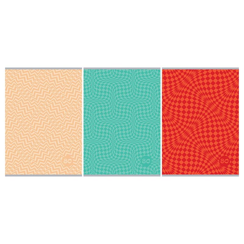 Тетрадь 80л., А4, клетка BG "Визуал", суперэконом