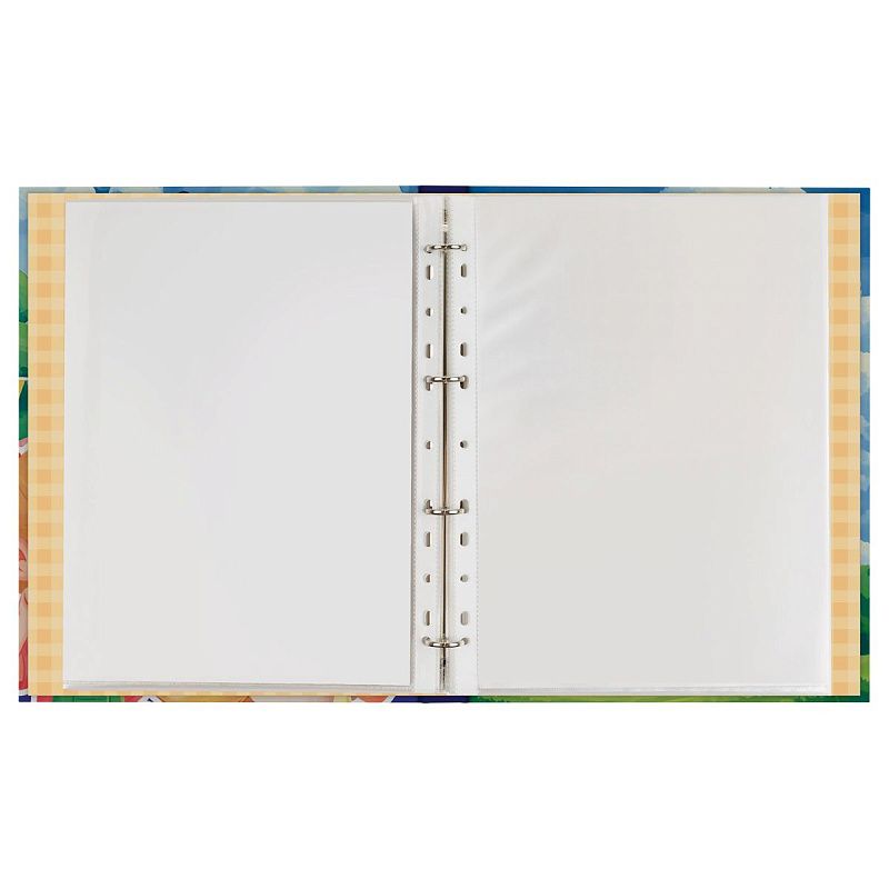 Папка-портфолио 7БЦ А4 BG, на 4 кольцах для дошкольника "Я и мои друзья", 20 файлов, 10 вкладышей. 