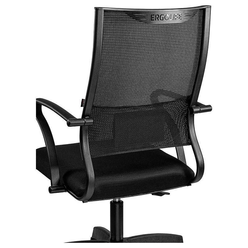 Кресло руководителя Метта Sit Air B2-290K, ткань-сетка черная, пиастра