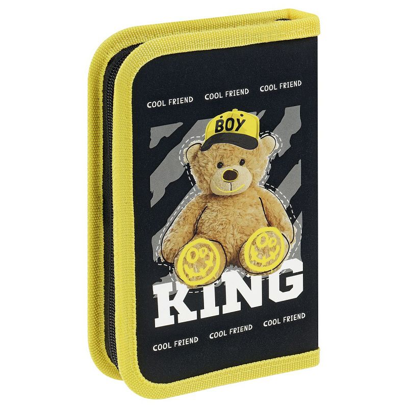 Пенал 1 отделение, 190*115 ArtSpace "Street vibes", ламинированный картон, софт-тач 