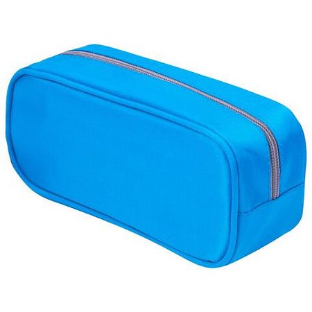 Пенал-косметичка BRAUBERG, мягкий, "KING SIZE BLUE", 20х8х9 см, 229018 