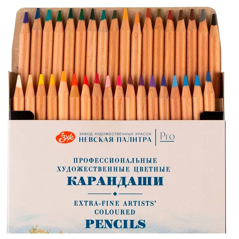 Набор профессиональных цветных карандашей "Мастер-Класс", 36 цветов, в картонной коробке