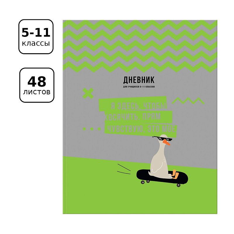 Дневник 5-11 кл. 48л. ЛАЙТ BG "Мое все", матовая ламинация, выб. лак