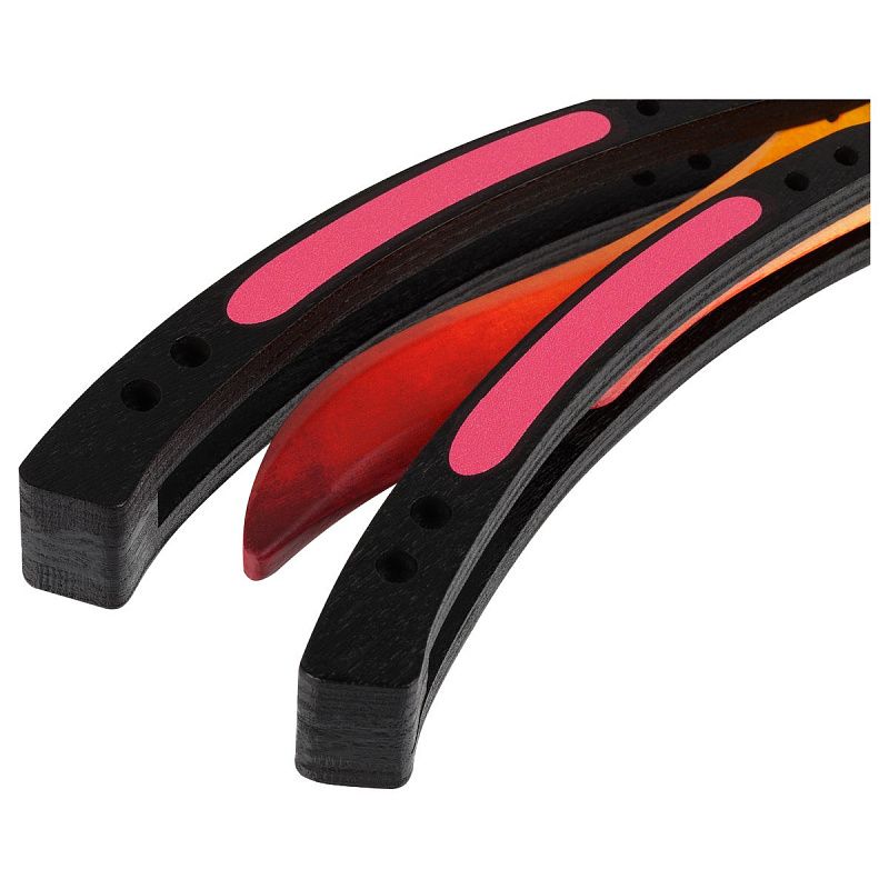 Нож деревянный ТРИ СОВЫ Бабочка, серия легендарный, "Градиент", пакет с европодвесом 