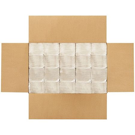 Полотенца бумажные лист. Vega Professional (V-сл), 1-слойные, 200л/пач., 23*22,5, цвет натуральный 