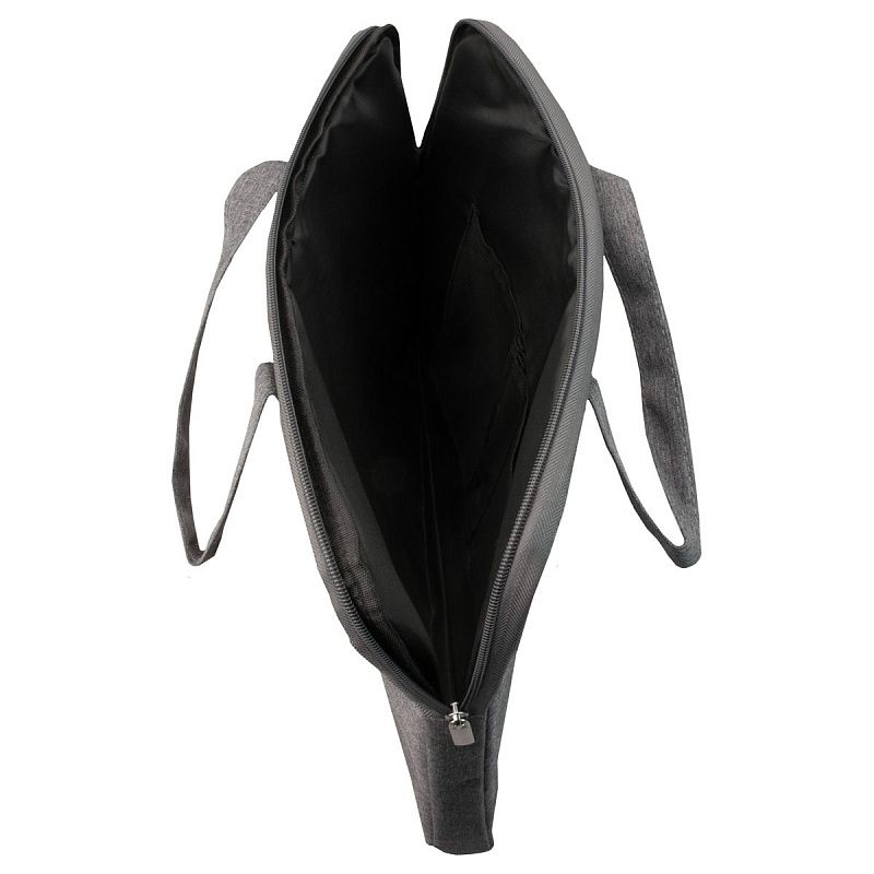 Сумка для ноутбука 15,6"-16" Continent CC-107 GR полиэстер, серый, 395*300*35мм 