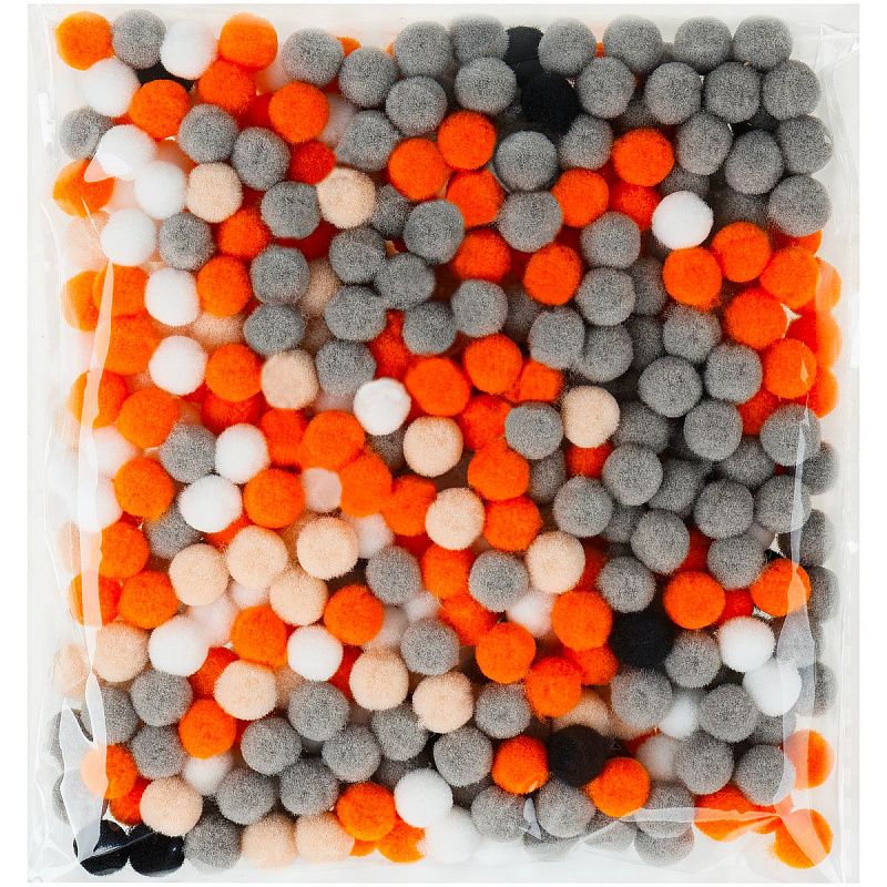 Аппликация помпонами ТРИ СОВЫ "Лисичка", 20*20см на подрамнике, картонная коробка