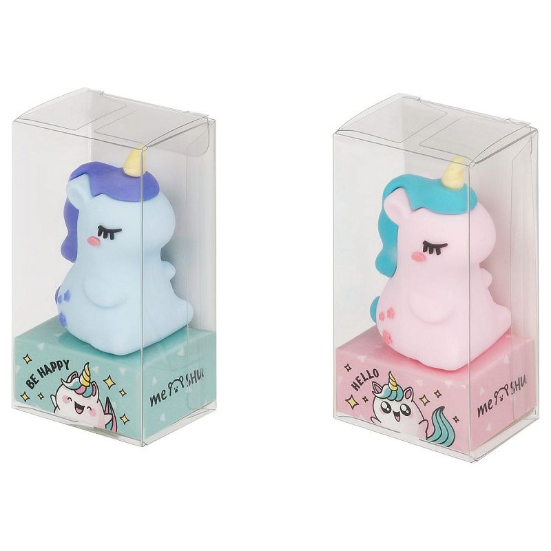 Точилка  MESHU, "Unicorn", 1 отверстие, ассорти 