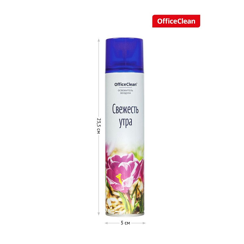 Освежитель воздуха аэрозольный OfficeClean "Свежесть утра", 300мл 