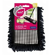 Насадка МОП для швабры York "Pepita", микрофибра, плоский МОП, 388*90мм