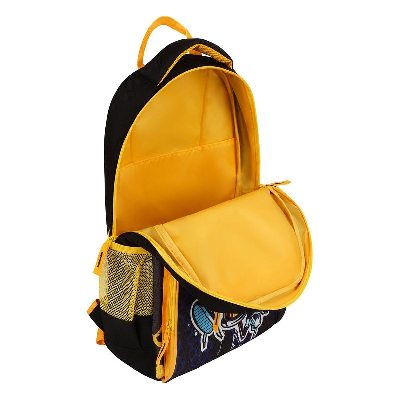 Рюкзак ArtSpace School "Graffiti", 44*31*16см, 1 отделение, 4 кармана, уплотн. спинка 