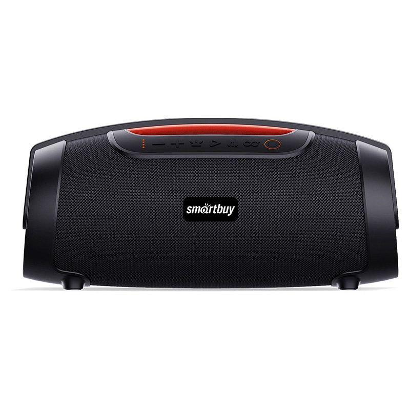 Колонка портативная Smartbuy COMMANDER, 80Вт, Bluetooth, MP3, FM-радио, подсветка, micro SD, черный
