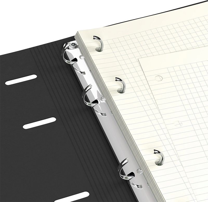 Тетрадь на кольцах А5, 80л. ЛАЙТ, кожзам, Greenwich Line "Современная живопись", тон. блок