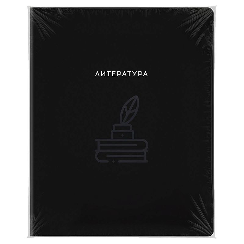 Тетрадь предметная 48л. BG "Минимализм" - Литература, выб.лак