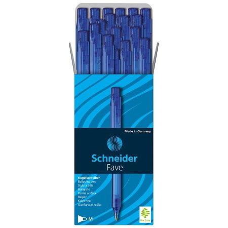 Ручка шариковая автоматическая Schneider "Fave" синяя, 1,0мм 