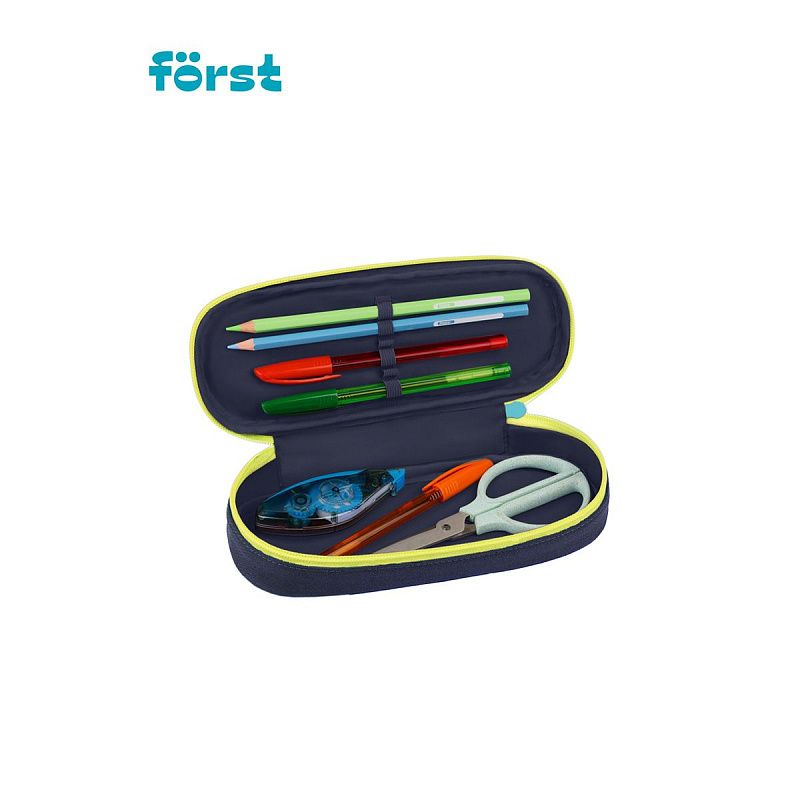 Пенал корпусный 1 отделение, 220*90*45 Först "Monsters", полиэстер 