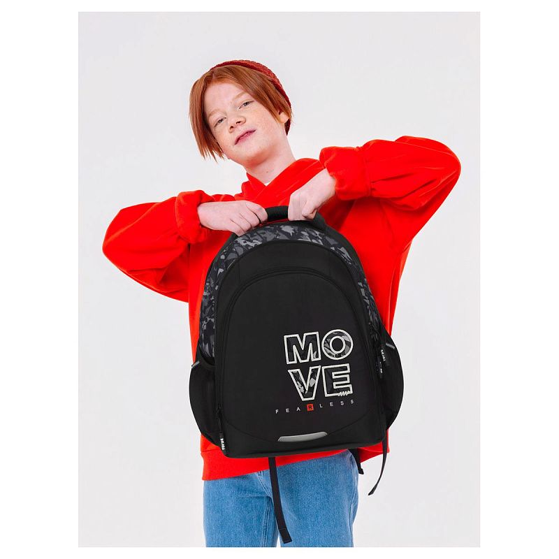 Рюкзак Först F-Junior "Move" 38*29*18см, 3 отделения, 2 кармана, анатомическая спинка 