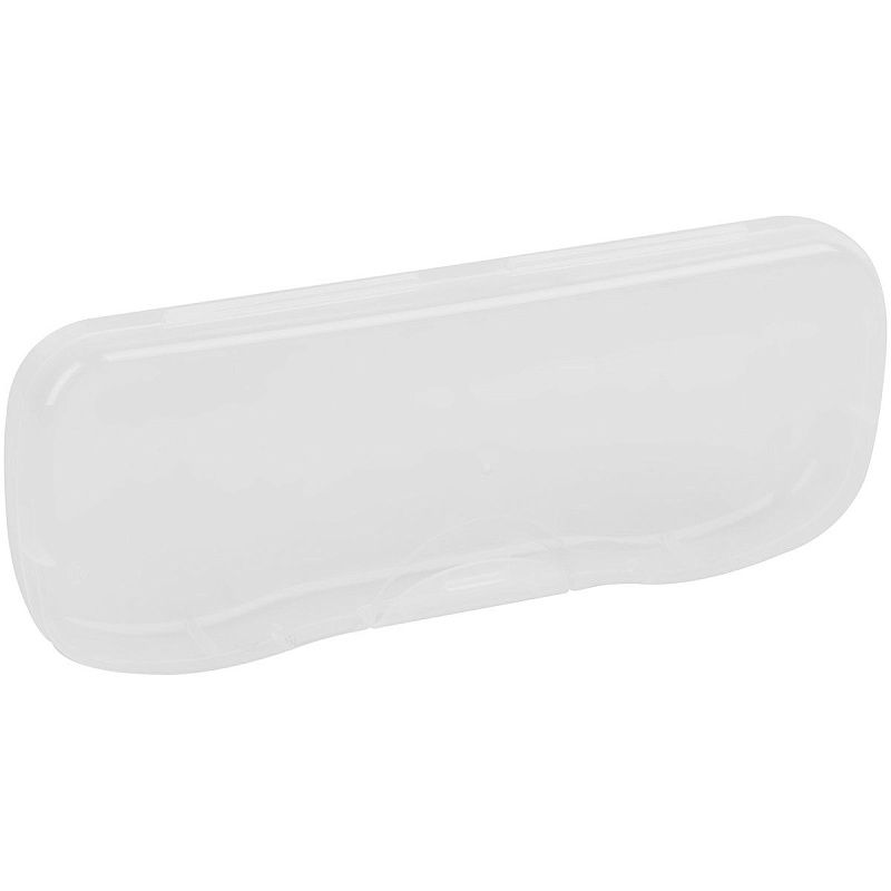 Пенал-футляр, 204*83*25 СТАММ, прозрачный, бесцветный 