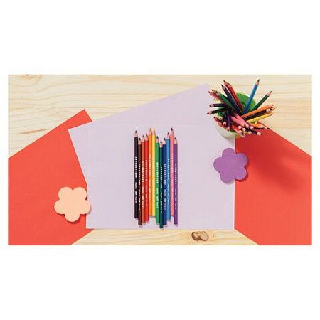 Карандаши цветные BIC "Kids ECOlutions Evolution", 18 цветов, пластиковые, заточенные, европодвес, 937513