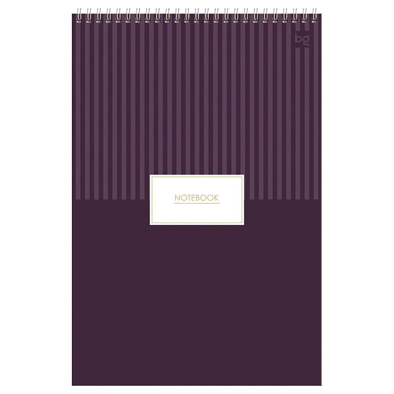 Блокнот А4 80л. на гребне BG "Minimal", твердая подложка