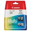 Картридж струйный CANON (PG-440/CL-441) PIXMA MG2140/MG3140, оригинальный КОМПЛЕКТ 2 цвета, 180 страниц, 5219B005