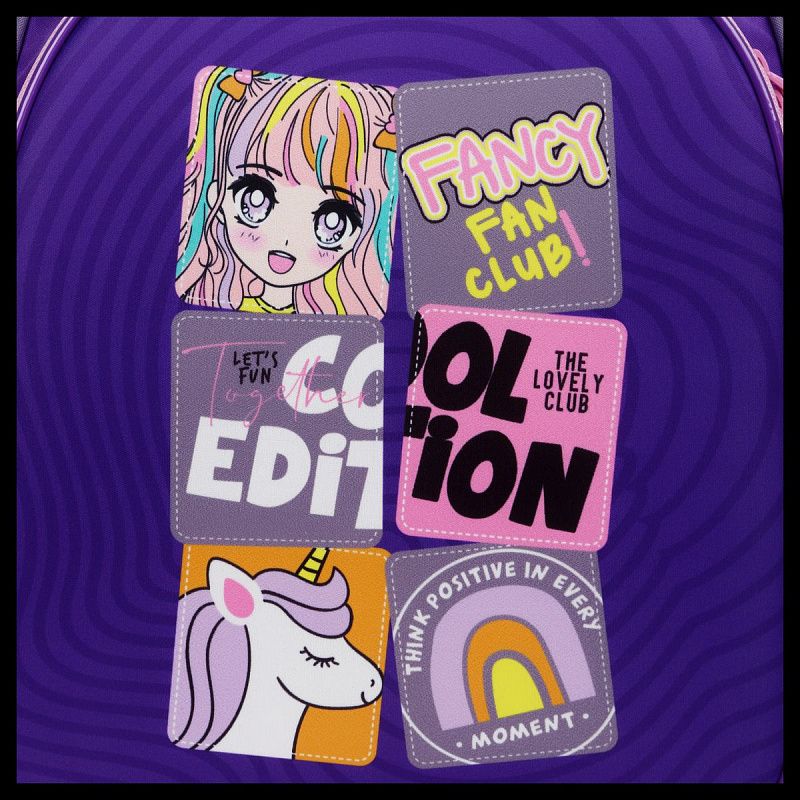 Ранец ArtSpace School Friend Light "Cool Purple" 35*29*12см, 2 отделения, 2 кармана, анатомическая спинка 