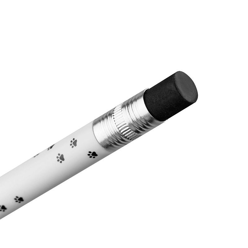 Карандаш механический MESHU "Cute pattern", печать на корпусе, с ластиком, 0,7мм, ассорти 