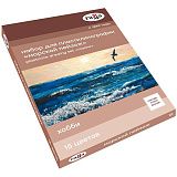 Набор для пластилинографии Гамма "Хобби. Морской пейзаж", 15 цветов, 390г, мастер-класс, стек, картон. упаковка, термоусадка