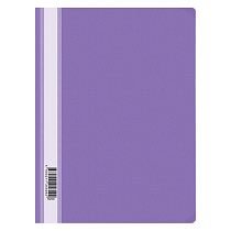 Папка-скоросшиватель пластик. OfficeSpace А4, 160мкм, фиолетовая с прозр. верхом