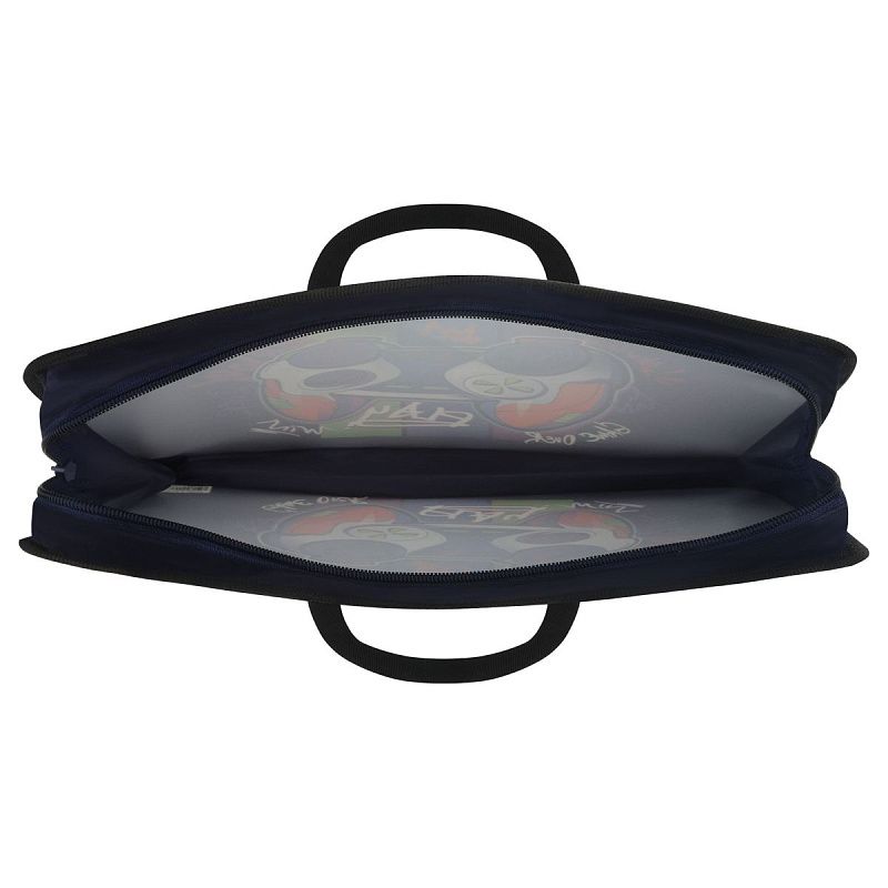 Папка с ручками А4 ArtSpace "Let's Play", пластик, на молнии, 70мм 