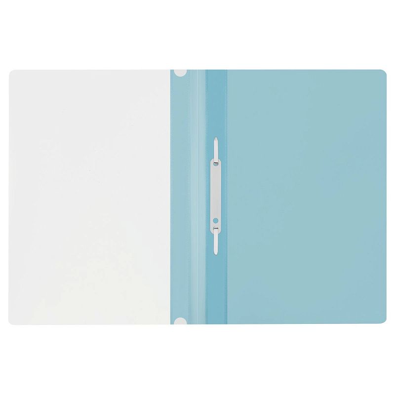 Папка-скоросшиватель пластик. СТАММ А4, 180мкм, пластик, пастельное ассорти 