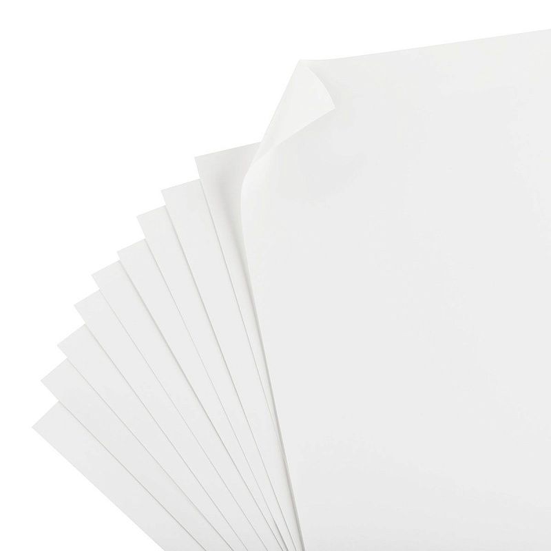 Картон белый A4, BG, 24 л., мелованный, в пакете