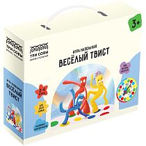 Игра напольная ТРИ СОВЫ "Веселый твист", поле 1,2м*1,8м, картонная коробка
