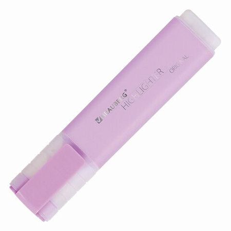 Текстовыделитель BRAUBERG "ORIGINAL PASTEL", ЛАВАНДОВЫЙ, линия 1-5 мм, 151695 