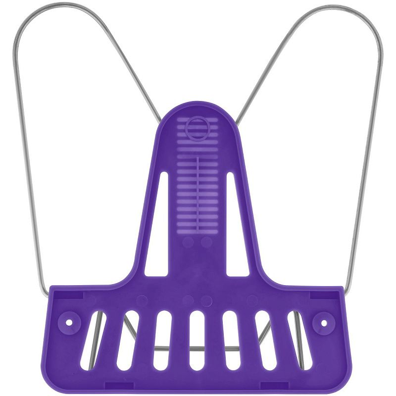 Подставка для книг СТАММ "Премиум", фиолетовая 