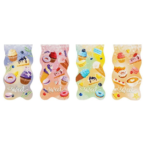 Закладка - магнит для книг, 35*130мм, ArtSpace "Sweets"
