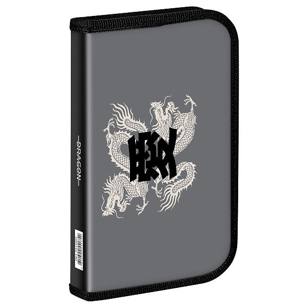 Пенал 1 отделение, 190*115 ArtSpace "Hieroglyphs", софт-тач