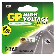 Батарейка GP MN21 (23AF, А23, VA23GA) 12V алкалиновая, BC1