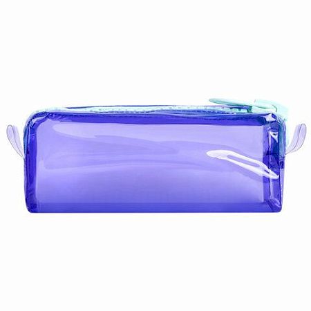 Пенал BRAUBERG с объемной "тракторной" молнией, 1 отделение, ПВХ, 22х8х6,5 см, "Contrast mint", 271565 