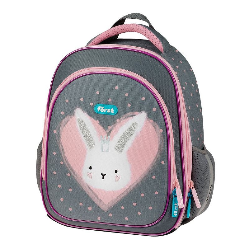 Ранец Först F-Light "Little Friend" 36*27*15см, 2 отделения, 2 кармана, анатомическая спинка