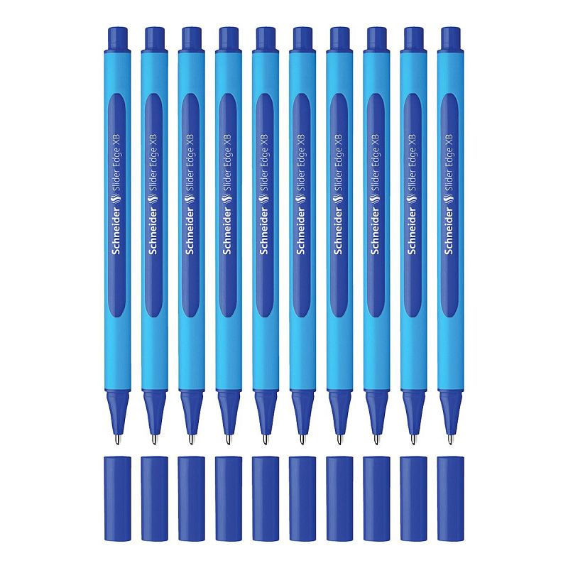 Ручка шариковая Schneider "Slider Edge XB" синяя, 1,4мм, трехгранная 