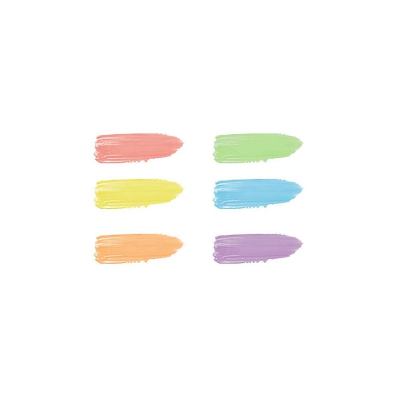 Краски акриловые декоративные Гамма "Хобби", 06 цветов, 20мл, картон. упаковка, пастельные цвета