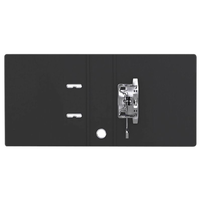 Папка-регистратор Berlingo, 70мм, А5, вертикальная, ПВХ, с карманом на корешке, черная 