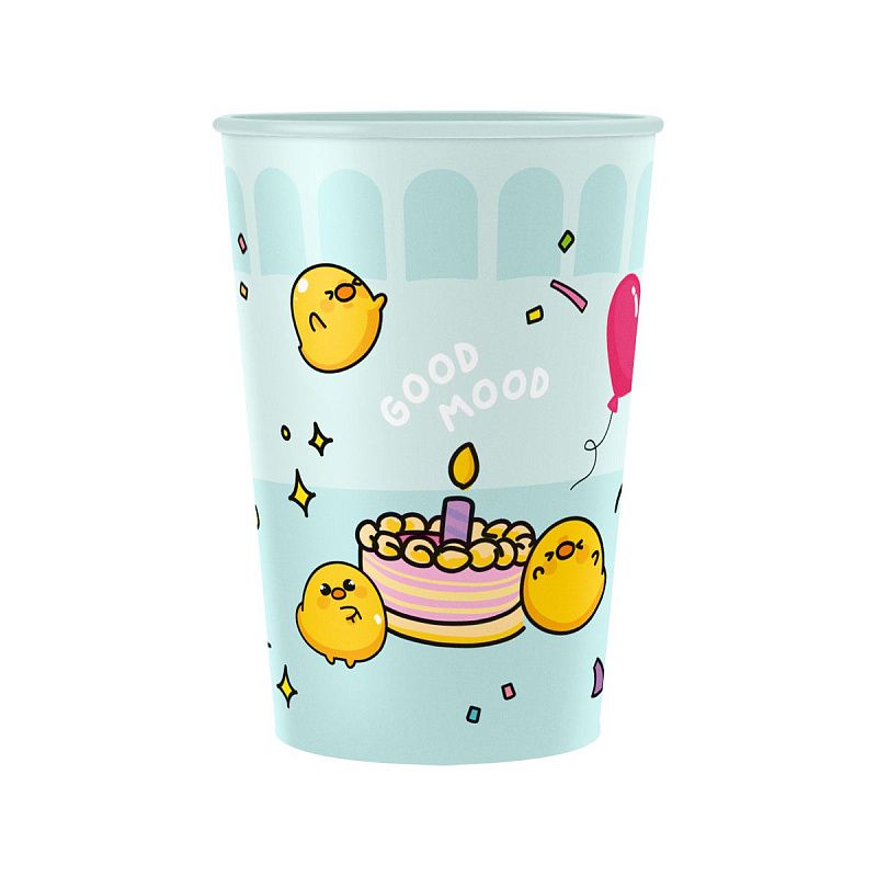 Стаканы бумажные MESHU "Funny friends", 200мл, 6шт.