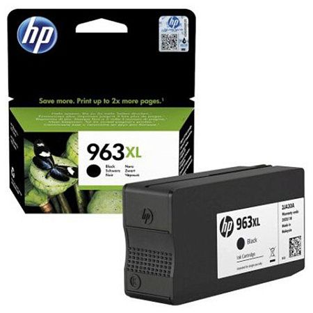 Картридж струйный HP (3JA30AE) для HP OfficeJet Pro 9010/9013/9020/9023, №963XL черный, ресурс 2000 страниц 