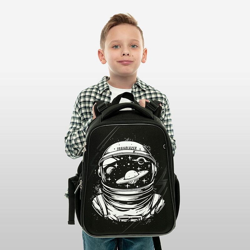 Ранец Berlingo Expert "Trailblazer" 37*28*16см, 2 отделения, 2 кармана, анатомическая спинка 