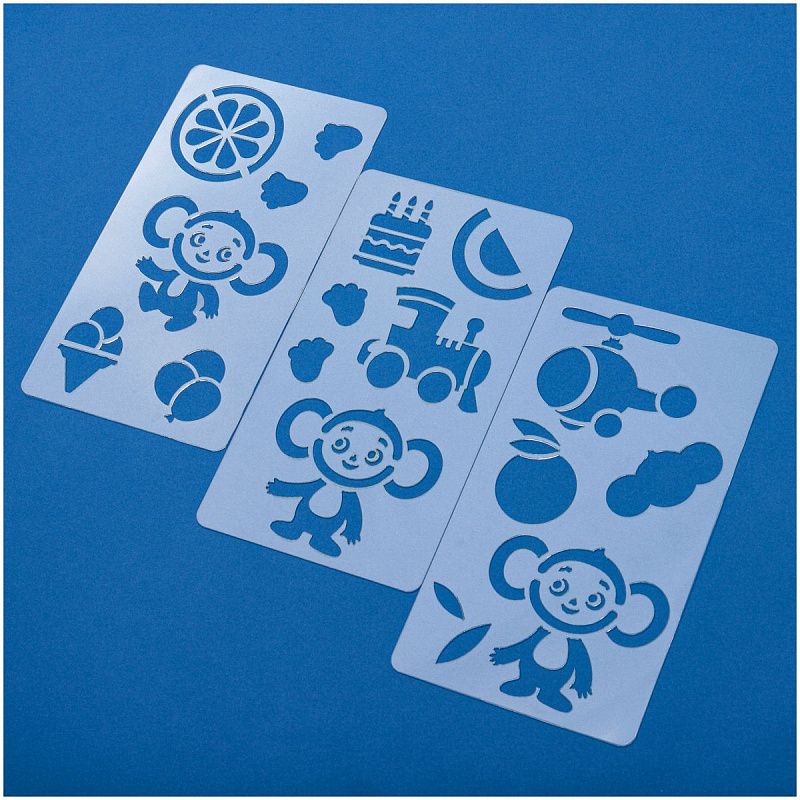 Набор трафаретов Мульти-Пульти "Чебурашка" 