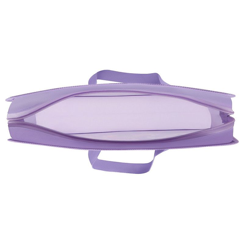 Папка с ручками А4 ArtSpace "A Wonderful World", пластик, на молнии, 70мм 